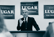Sen. Richard Lugar was one of seven candidates to schedule appearances with the students.