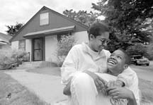 Merilee Davis was delighted to move, with her children, to decent affordable housing after a class action suit on behalf of St. Paul public housing residents resulted in better choices for low income families. Affordable housing was explored in "Poverty Among Us." Photo: Richard Marshall/Pioneer Press
